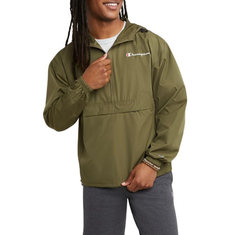 Chaqueta Champion Stadium Plegable Oliva XL