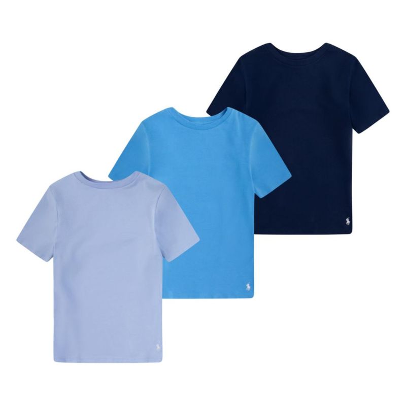 Camiseta interior POLO RALPH LAUREN azul (pack de 3)