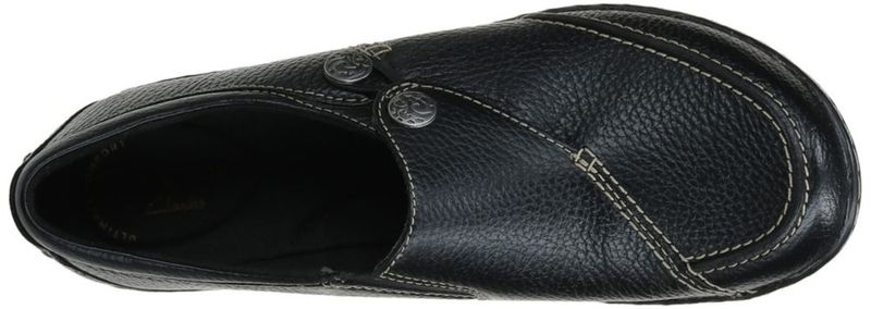 Mocasín Clarks Ashland Lane Q negro talla 9 US