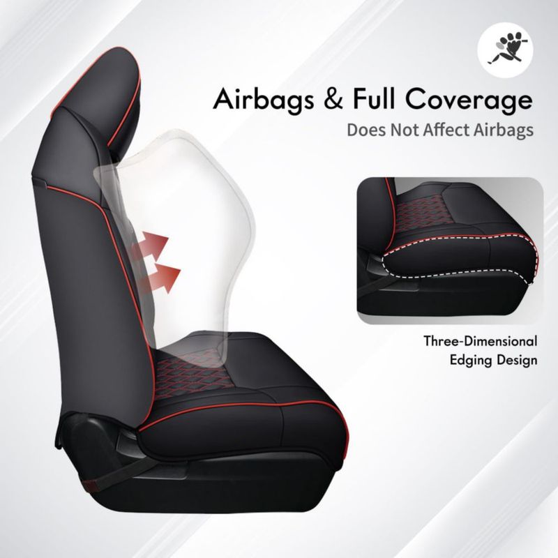 Juego completo de fundas de asiento impermeables Huidasource Tundra