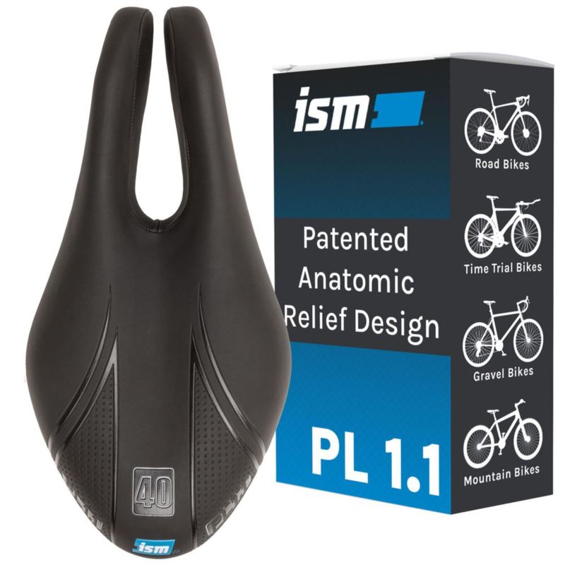 Silla de bicicleta ISM PL 1.1 sin nariz unisex 275 mm