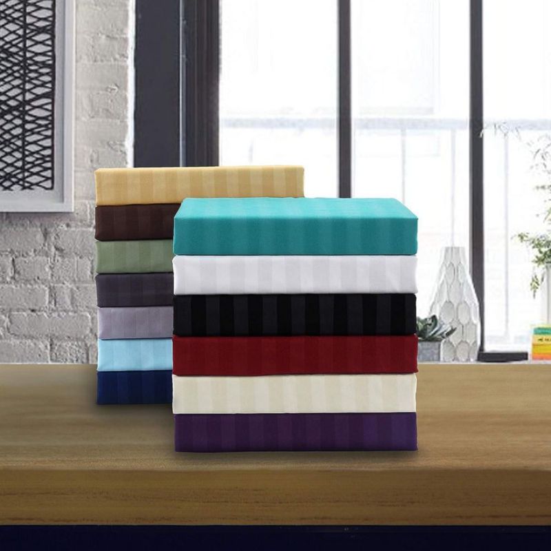 Juego de sábanas Elegante Comfort King Coral de 6 piezas