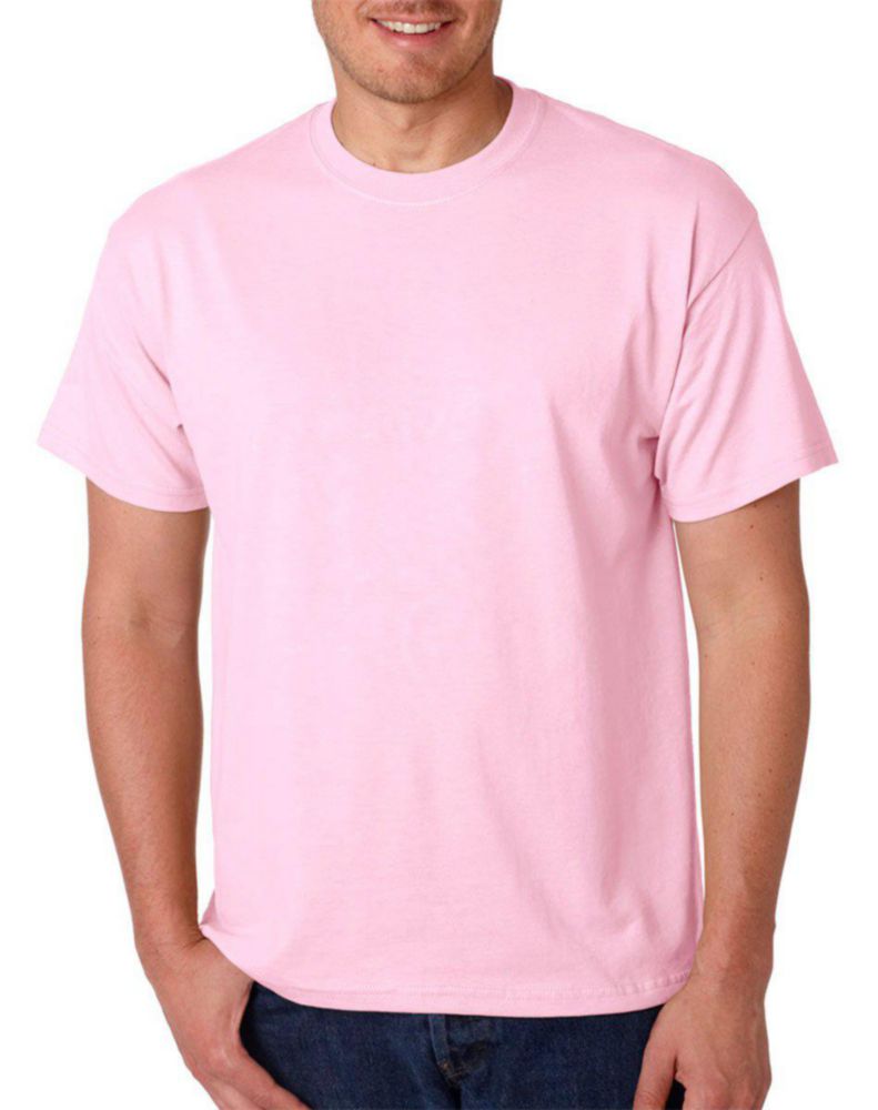 Camiseta Gildan 3XL Rosa Claro Algodón/Poliéster