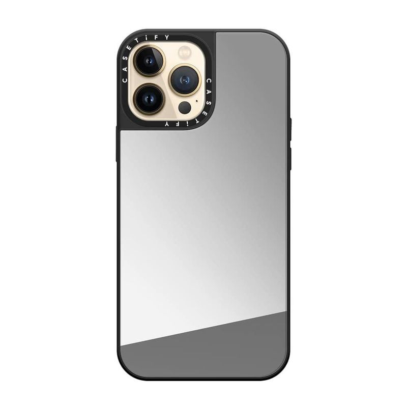 Funda CASETiFY iPhone 13 Pro Max con acabado espejo y MagSafe