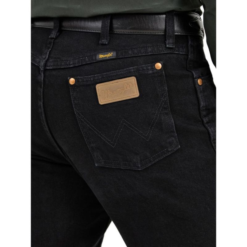 Pantalones Wrangler Corte Vaquero Original Negro Sombra
