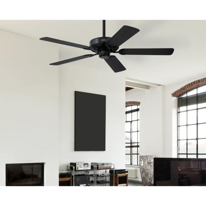 Ventilador de techo Westinghouse 132 cm negro mate