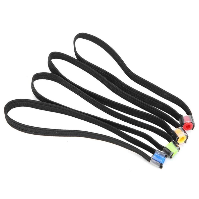Anillos para carrete de tippet Kodrily 85 cm 4 colores (paquete de 4)