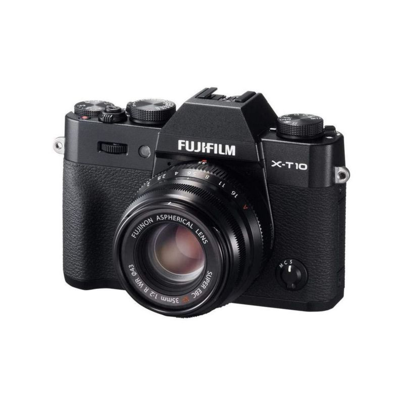 Lente de cámara Fujifilm XF35mmF2 R WR negra resistente a la intemperie