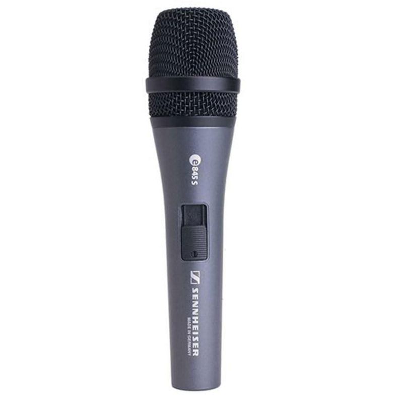 Micrófono Sennheiser E845S Supercardioide con cable XLR y filtro anti‑pop