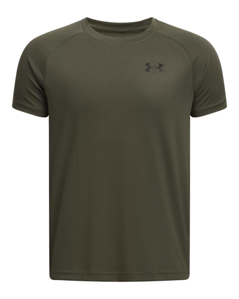 Camiseta Under Armour YXL 391 Green Tech 2.0