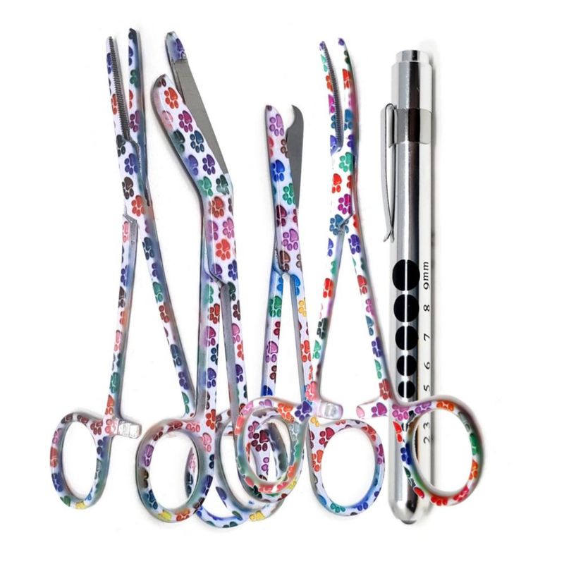 Set de Tijeras Médicas A2Z SCILAB 14 cm Acero Inoxidable