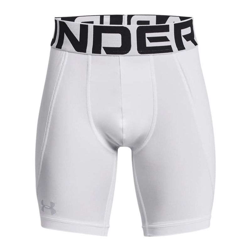 Shorts Under Armour YSM 10 cm Blanco Softball Slider