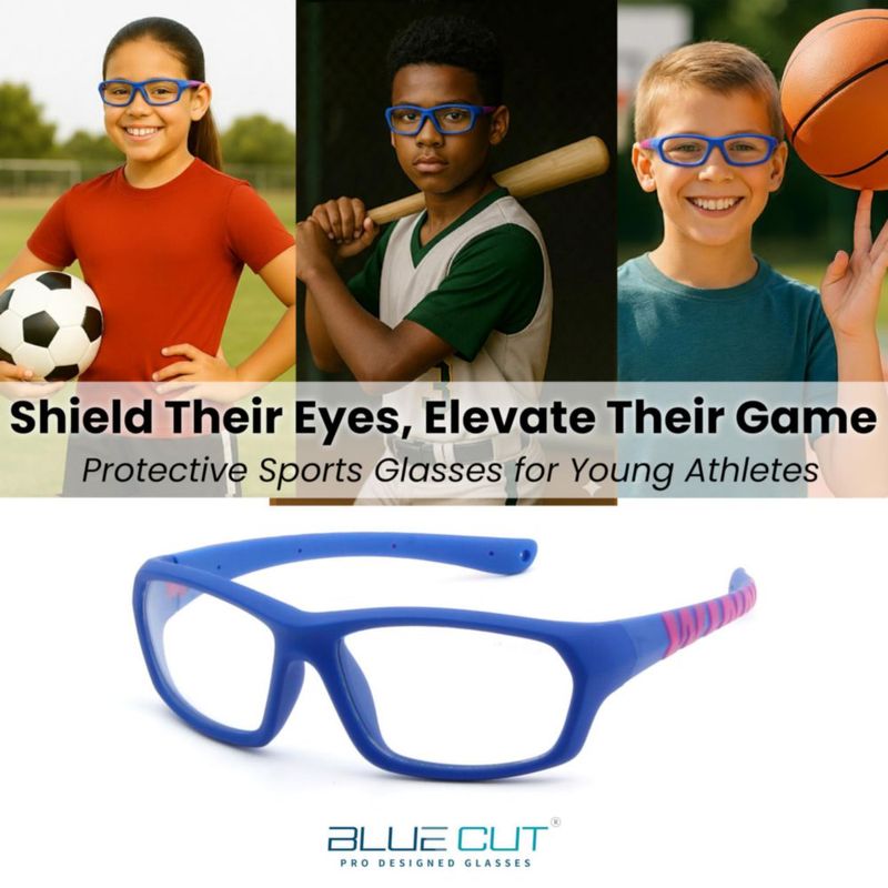 Gafas de seguridad BLUE CUT 57 mm antiempañantes deportivas
