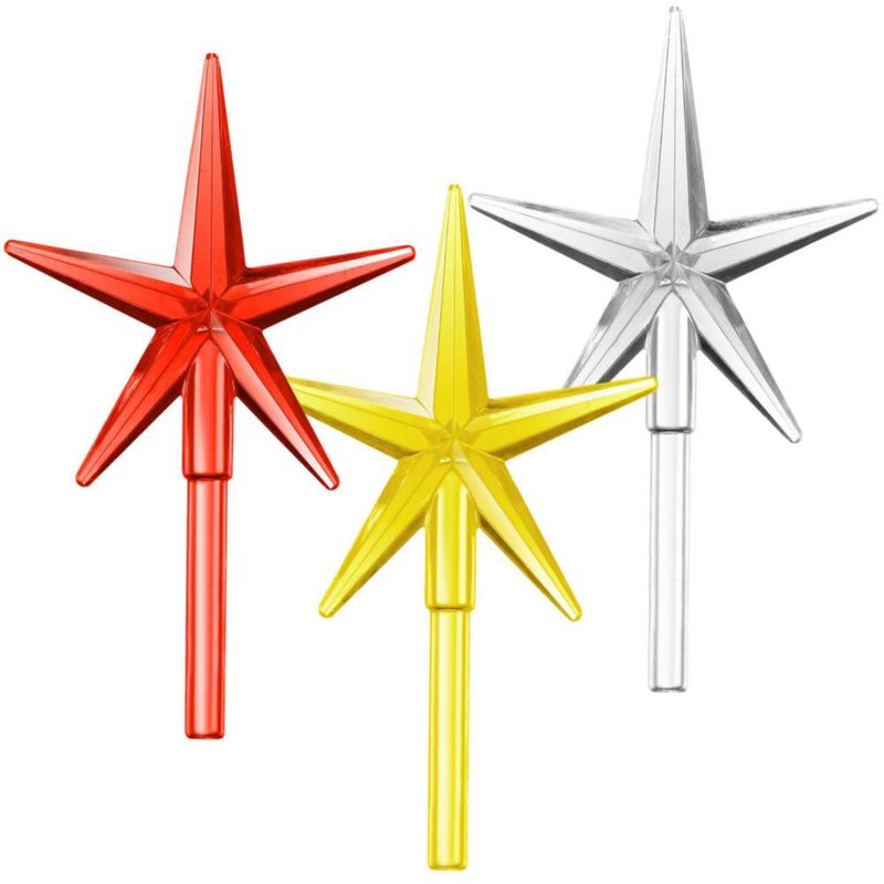 Cima de árbol Casafield 108 bombillas multicolores + estrellas