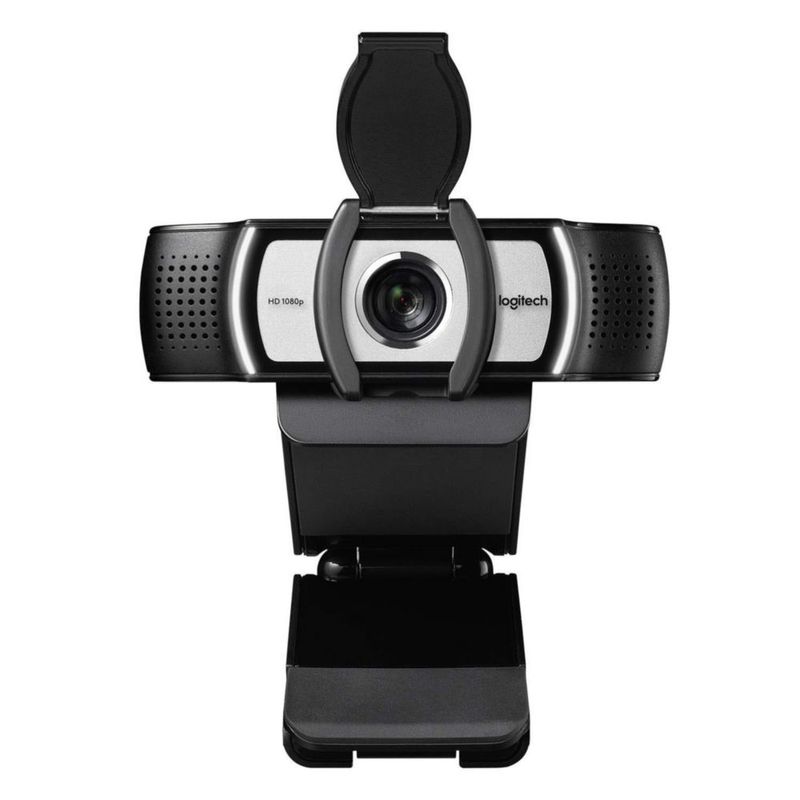 Cámara web Logitech C930e 1080P HD Video 90° de visión negra
