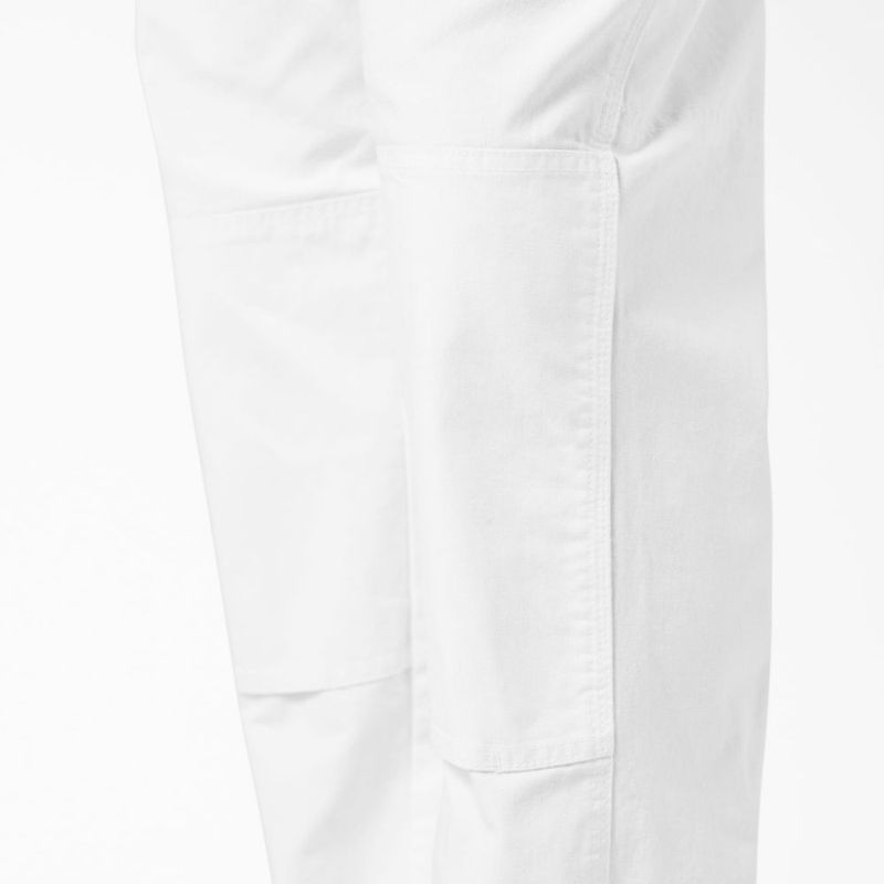 Pantalones Dickies Doble Rodilla en Blanco