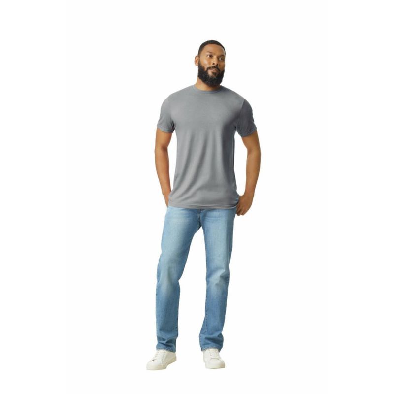 Camiseta Gildan 3XL (paquete de 4) negro intenso
