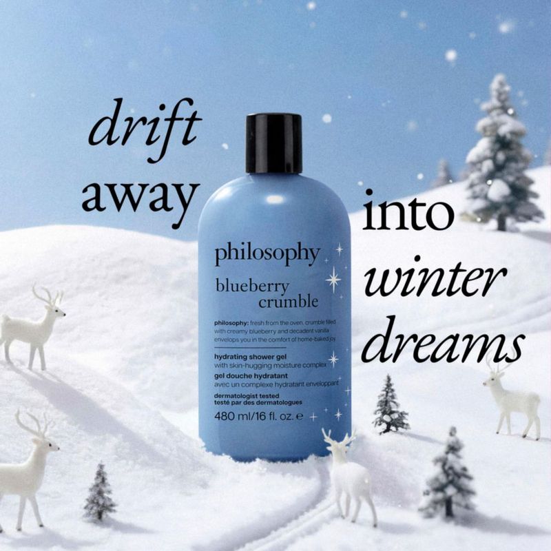 Gel de ducha philosophy 480 ml Blueberry Crumble