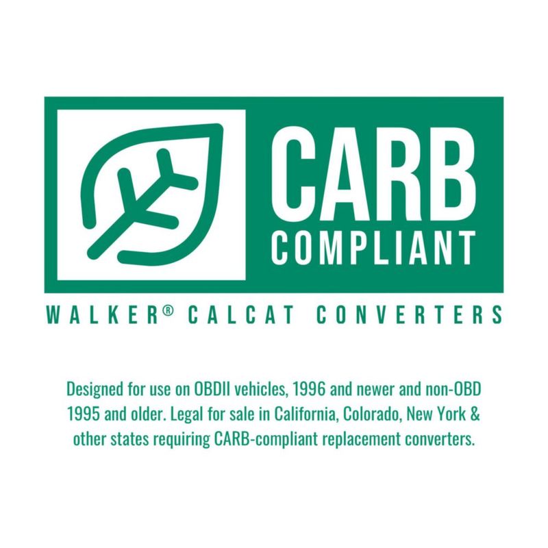 Convertidor Catalítico Walker 84205 de Acero Inoxidable