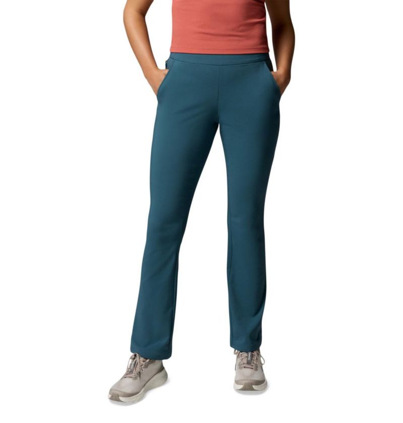 Pantalones Columbia All Seasons Bootcut Everblue L corta