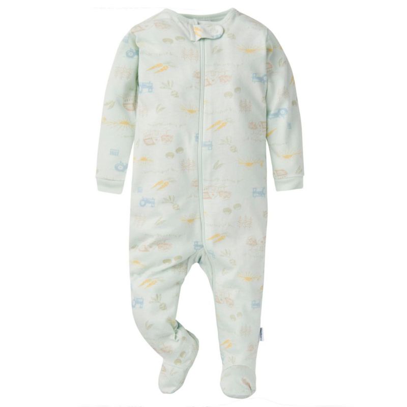 Conjunto de una pieza Gerber 6-9 meses paquete de 4 - Tema granja
