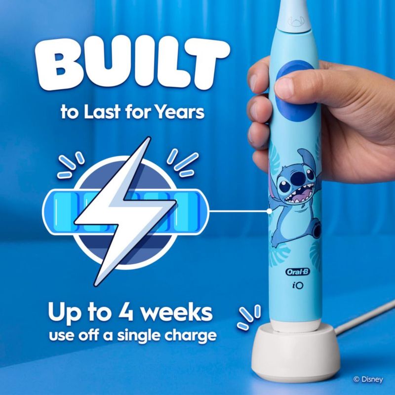 Cepillo de dientes eléctrico Oral-B iO Kids Stitch 3 modos con temporizador