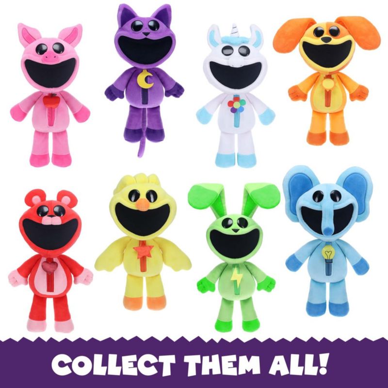 Peluche Deluxe CraftyCorn de Poppy Playtime 36 cm Smiling Critter sonriente