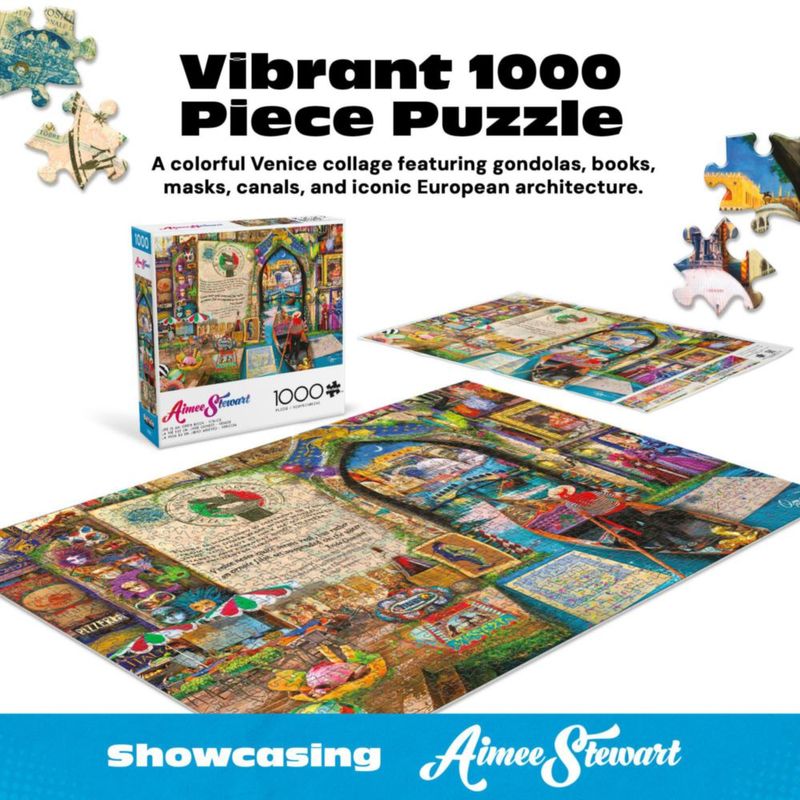Rompecabezas Buffalo Games 1000 piezas Venecia – Aimee Stewart