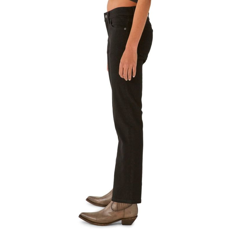 Jeans Lucky Brand 28x30 Negro Limpio Cintura Media