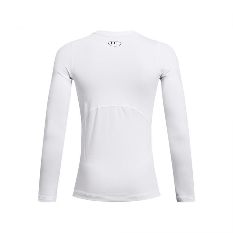 Camiseta Under Armour YLG Blanca ColdGear de manga larga