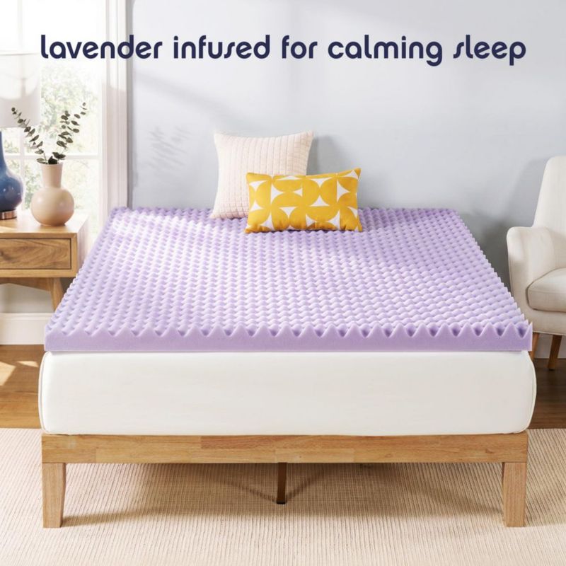 Sobrecolchón Best Price Mattress 5 cm Lavanda (tamaño completo)