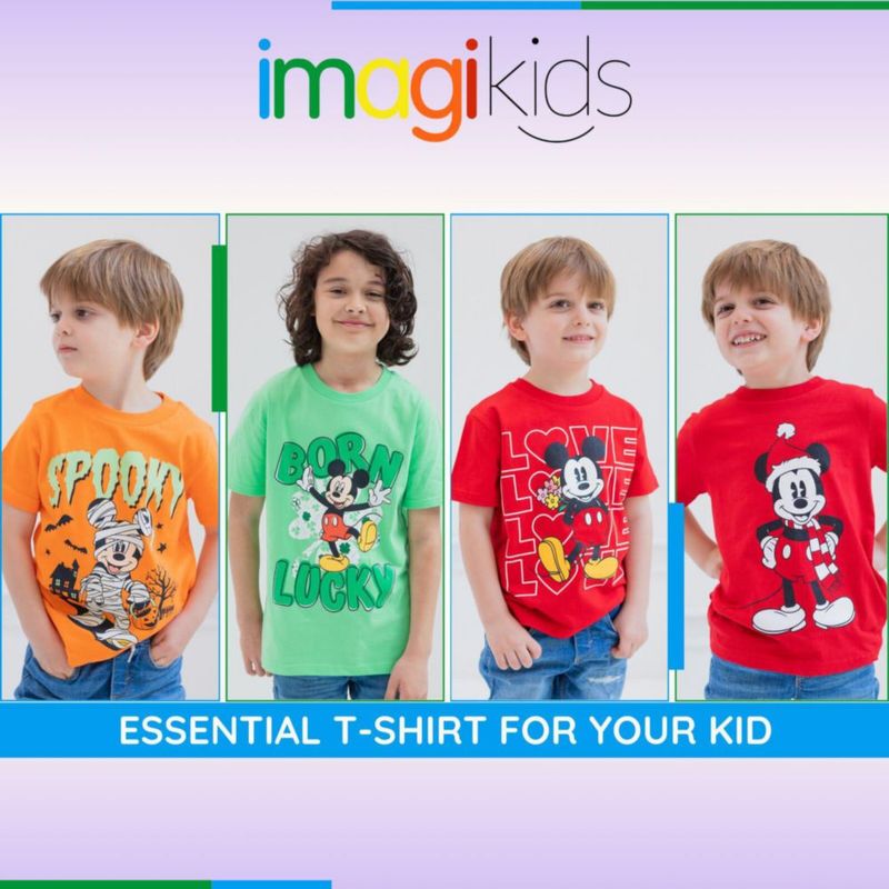 Camiseta Disney Mickey Mouse 5T Halloween