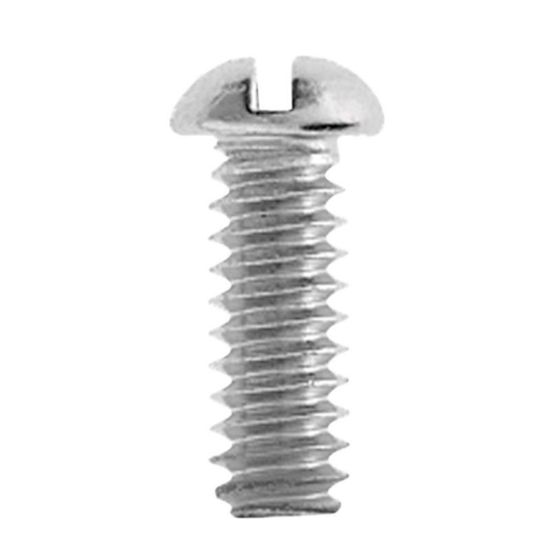 Tornillo Danco N° 10-24 x 13 cm cabeza redonda ranurada de latón