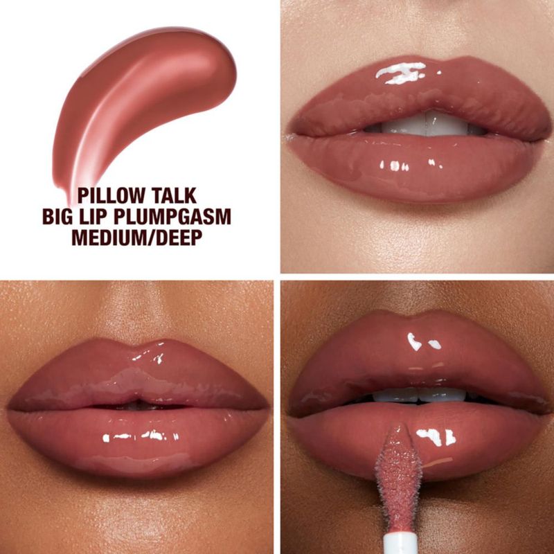 Brillo de Labios Charlotte Tilbury Pillow Talk Plumpgasm Hidratante