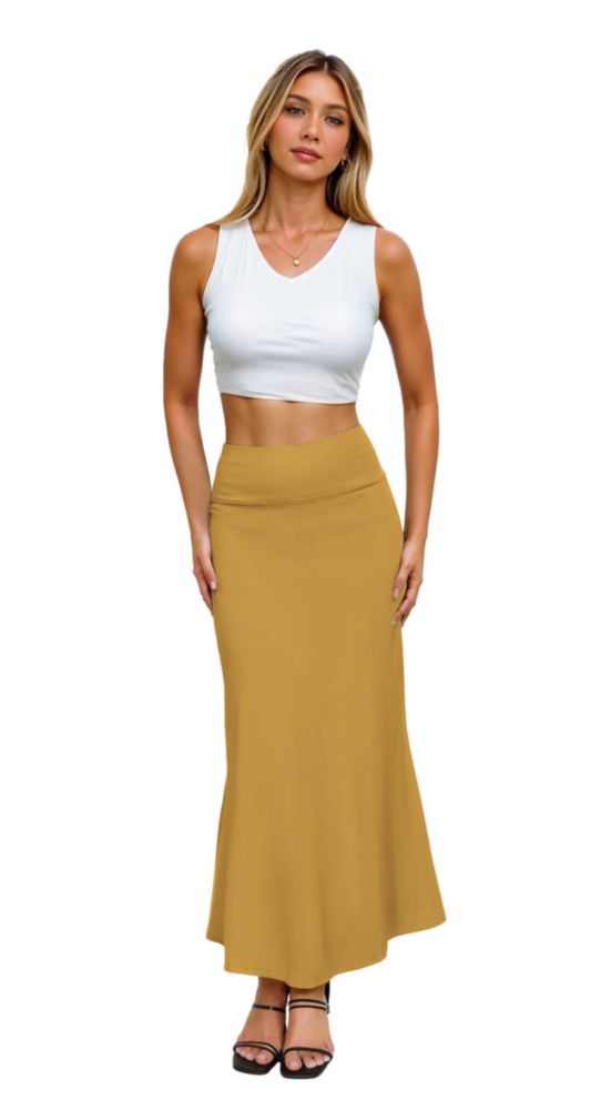 Falda Hybrid & Company KSKSD9500X Mostaza 1X