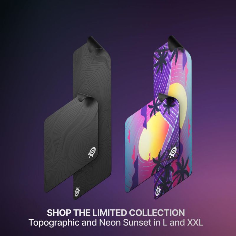 Alfombrilla de Ratón SteelSeries XXL Neon Sunset Edición Limitada
