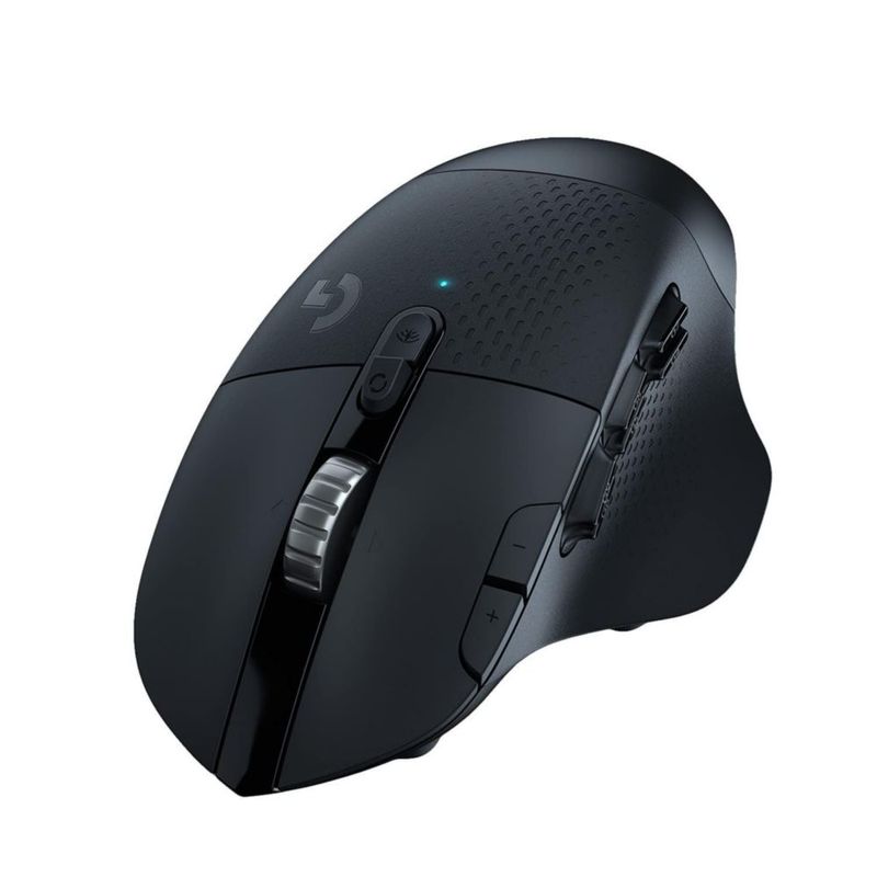 Mouse gamer inalámbrico Logitech G G604 LIGHTSPEED negro