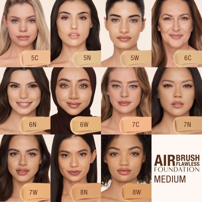 Base Charlotte Tilbury Airbrush Flawless Matte 7 Neutral