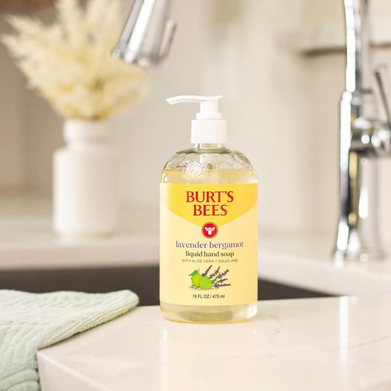 Jabón líquido para manos Burt's Bees 475 ml Lavanda y Bergamota