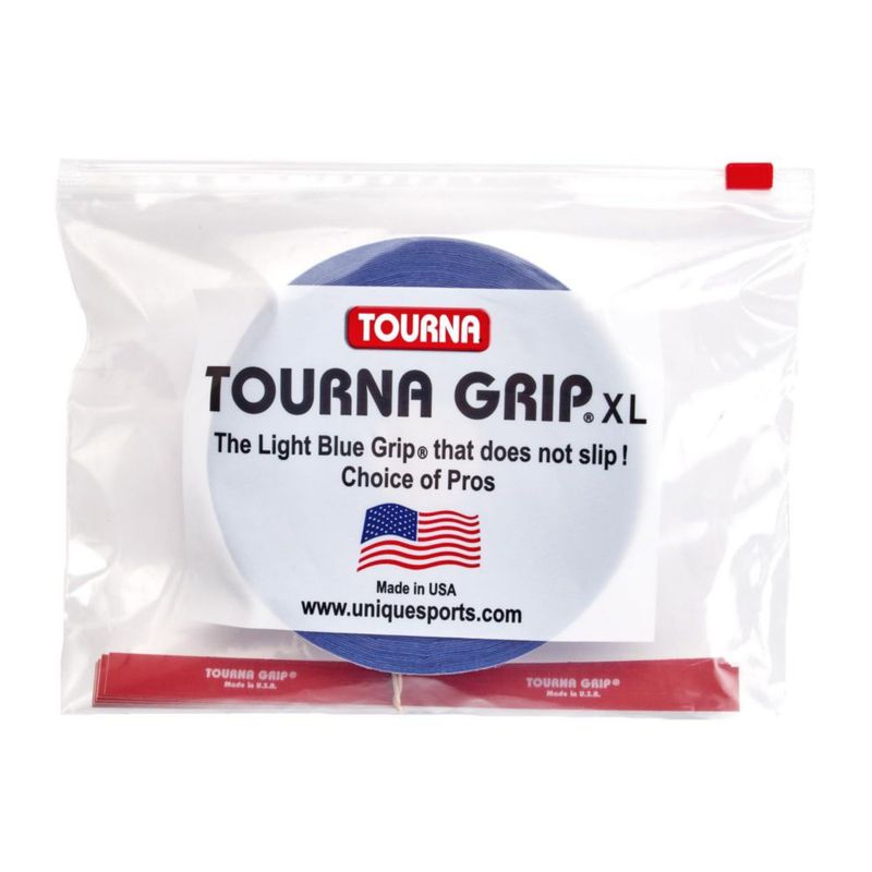 Sobregrip de Tenis Tourna XL Pack de 15 Original Sensación Seca