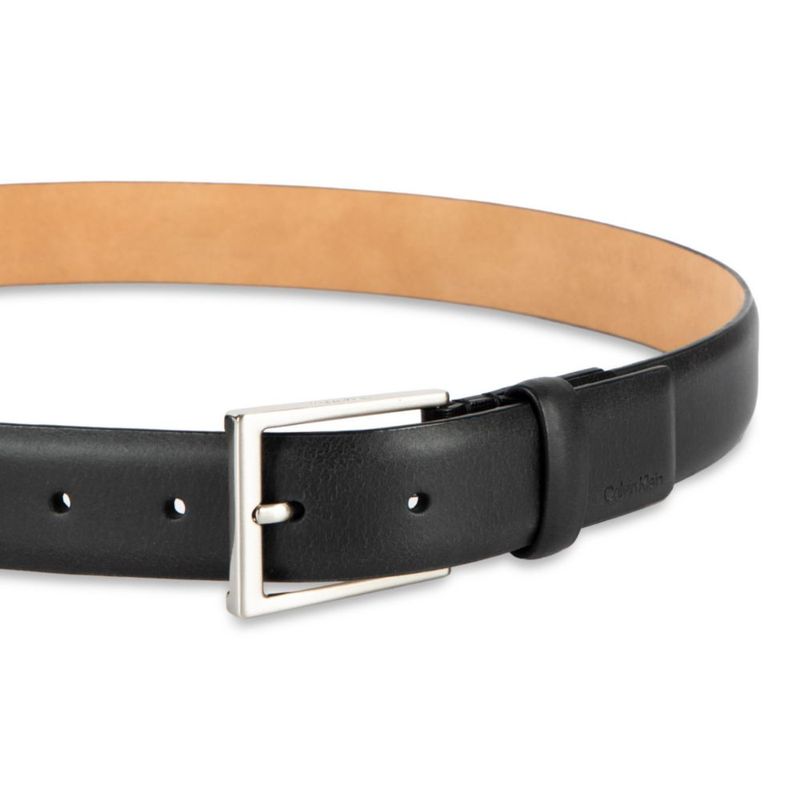 Cinturón de Vestir Calvin Klein X-Large Negro Saffiano
