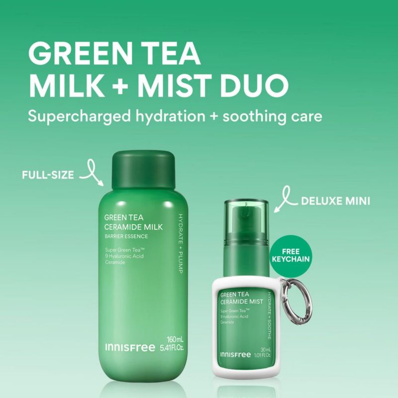 Set de Regalo innisfree 190 ml Té Verde con Ceramida