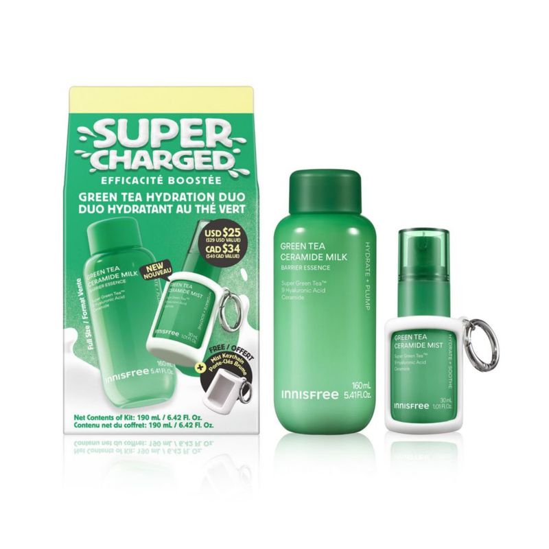 Set de Regalo innisfree 190 ml Té Verde con Ceramida