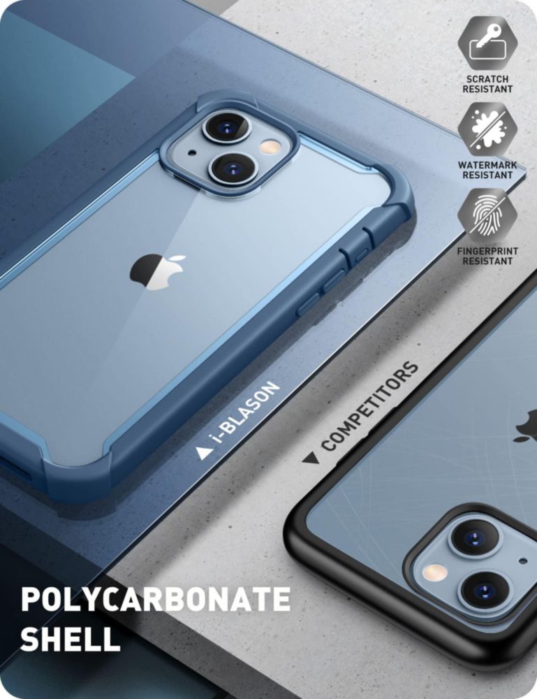Funda i-Blason 6.7" con protector de pantalla integrado Azure
