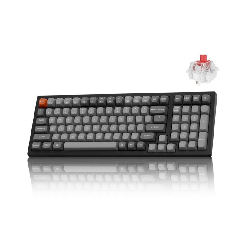 Teclado Mecánico Keychron K4 Max Inalámbrico 96% con QMK