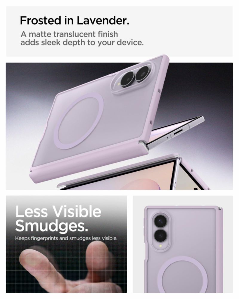 Funda Spigen Air Skin Z Fold 8 Lavanda