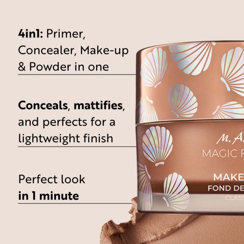 Espuma de Maquillaje M. Asam Classic Edición Concha 30 ml