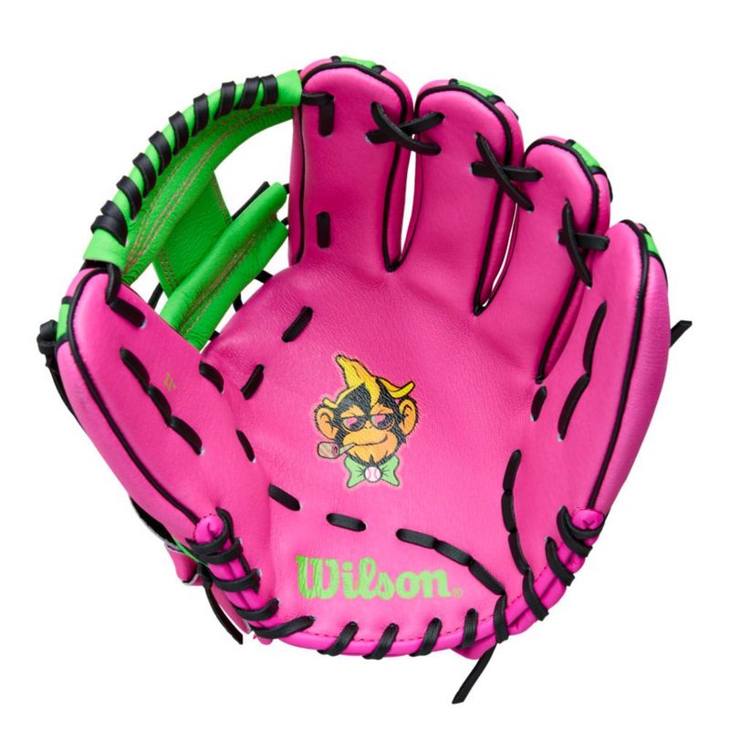 Guante de béisbol WILSON 28 cm Rosa Flamingo/Negro/Verde neón