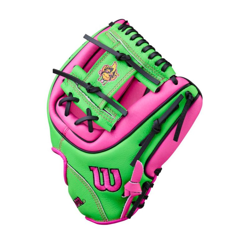 Guante de béisbol WILSON 28 cm Rosa Flamingo/Negro/Verde neón