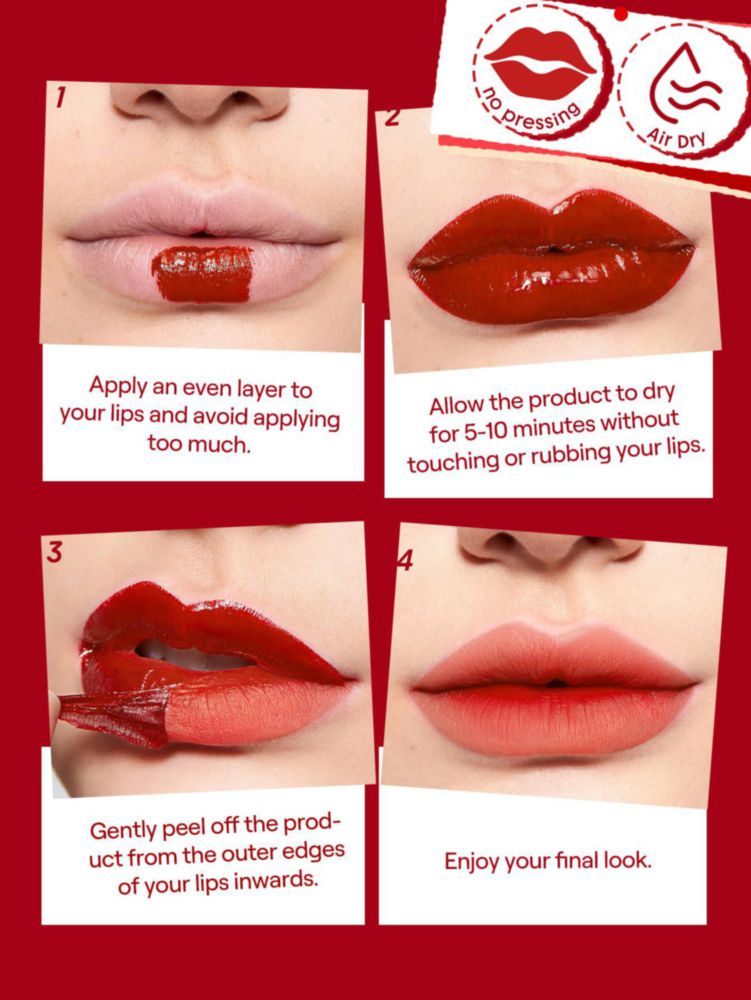 Tinte Labial SHEGLAM Peel Talk a prueba de transferencia Samesies